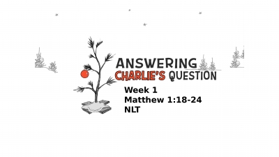 Answering Charlie’s Question 1